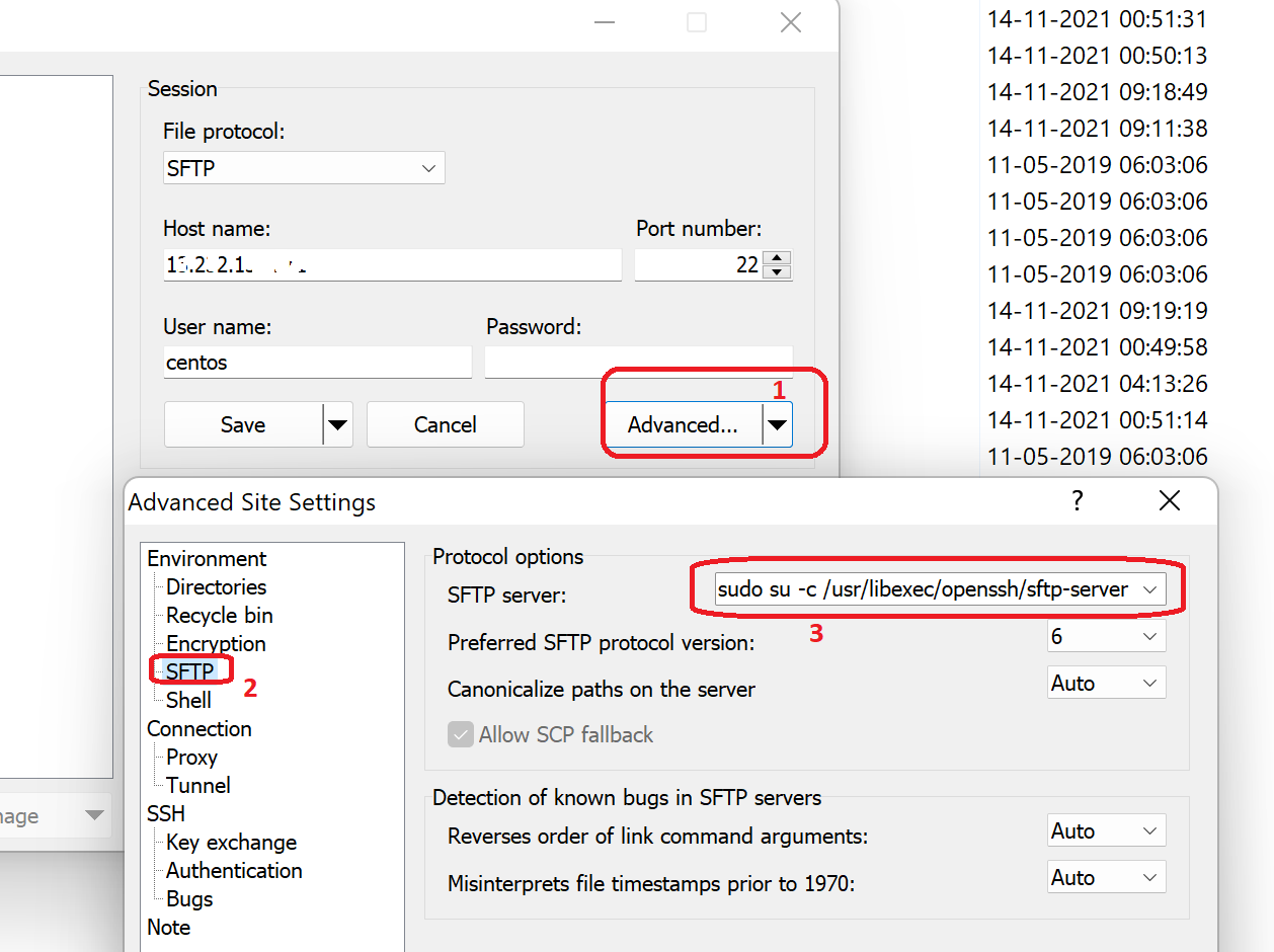 SUDO Command In WinSCP root Access In WinSCP Change User In WinSCP 
